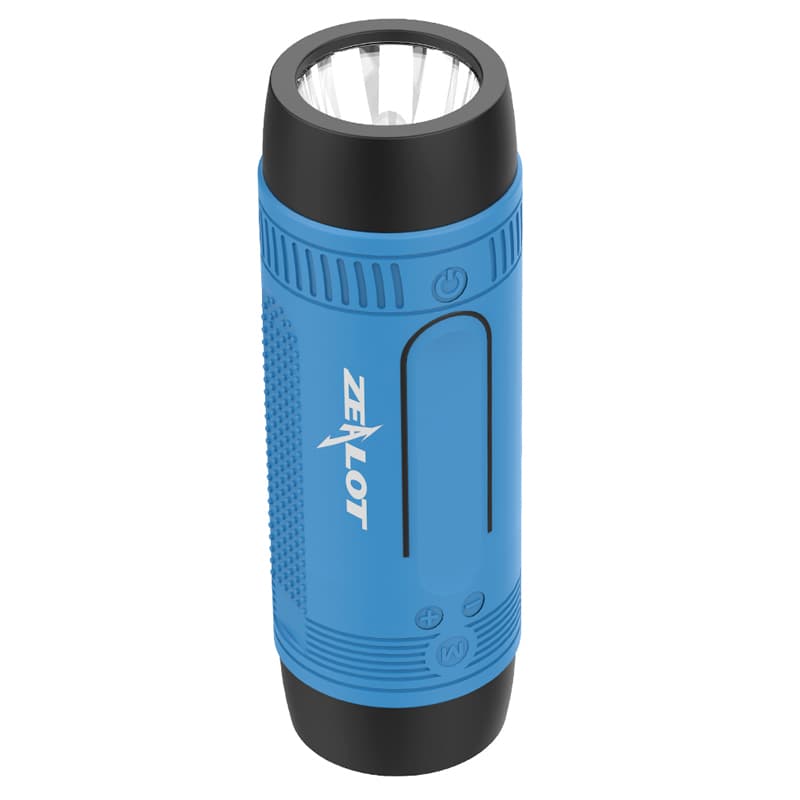 ZEALOT S1 Caixa de Som Bluetooth para Ciclismo à Prova d’Água, Saída de Áudio 3W, Proteção IPX5, Bateria Dupla 1200mAh,