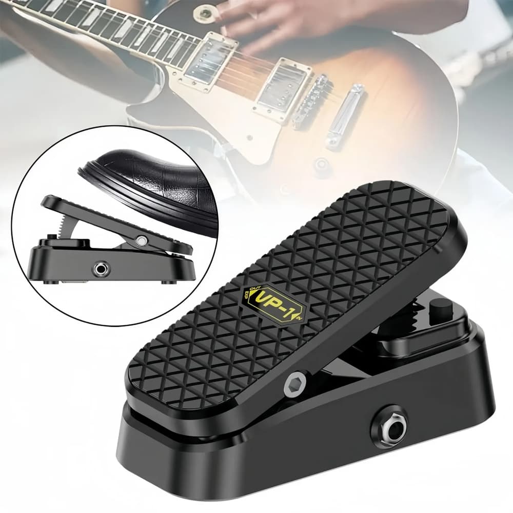 Miwayer VP 1 Pedal De Volume Passivo Para Guitarra Baixo Expressão Ajustável Controlador Pé Jogo Sistema Amplificador El