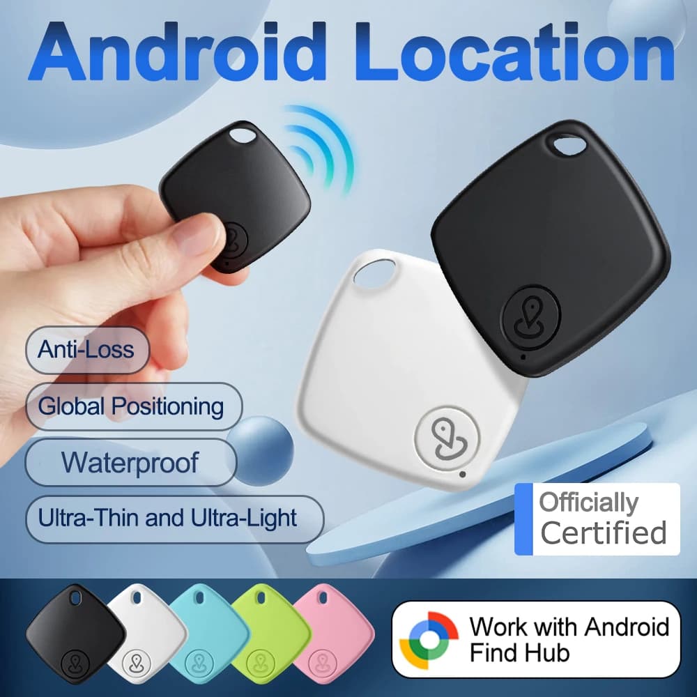 Smart Tag Smart Locator Mini GPS Tracker Anti Perdido Localizador Pet Crianças Bolsa Carteira Rastreador Android Google