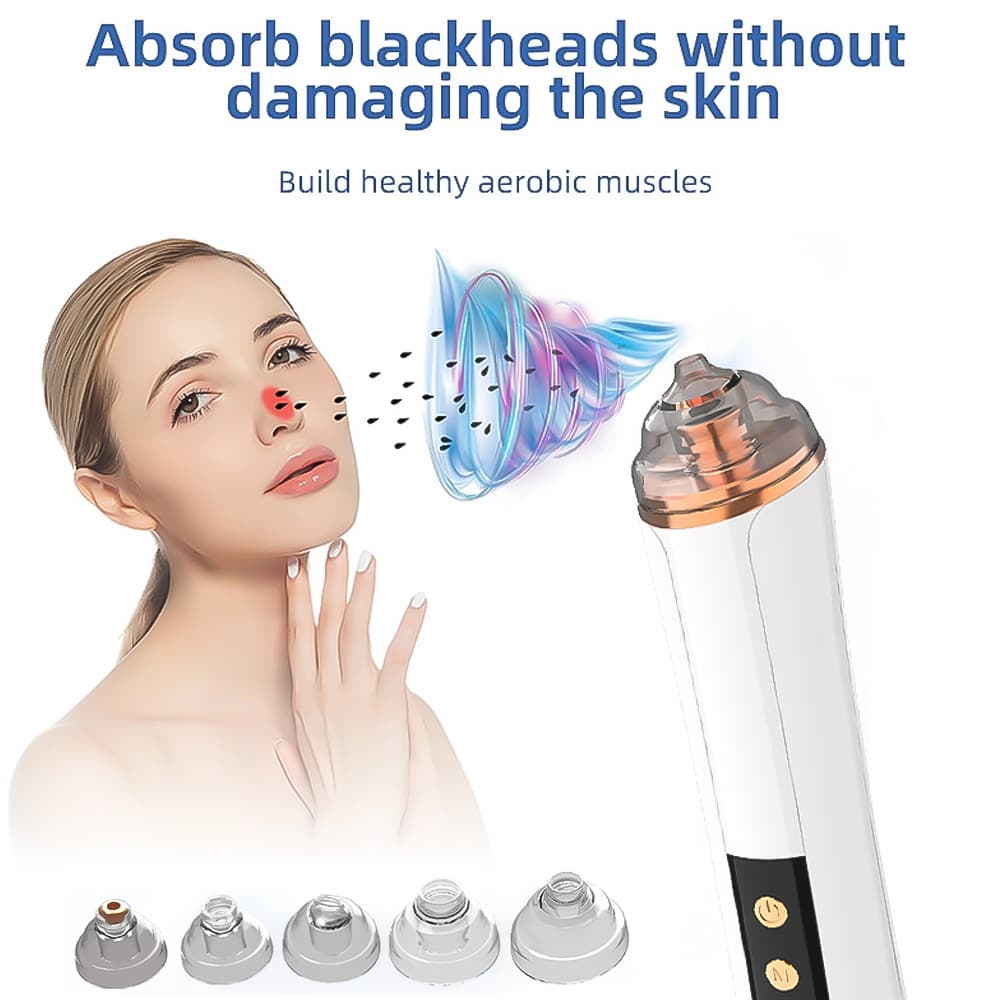 Removedor De Cravos A Vácuo Elétrico Inteligente , Limpador Facial Ultrassônico , Dispositivo De Controle De Óleo De Acn