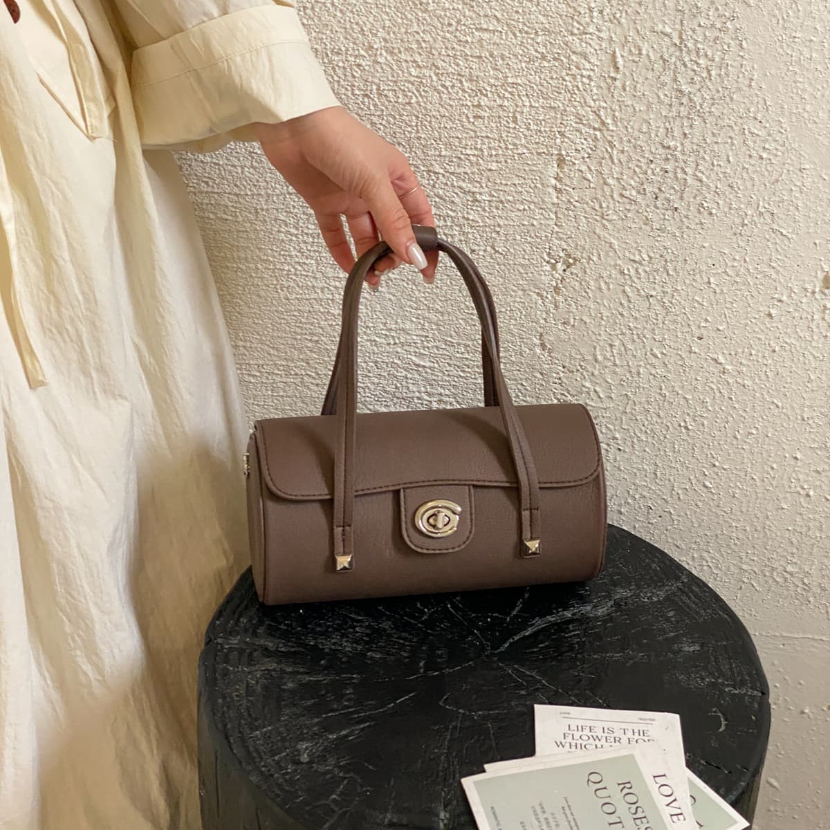 Textura de alta qualidade, design novo moderno e versátil, bolsa tiracolo de grande capacidade, bolsa casual, bolsa