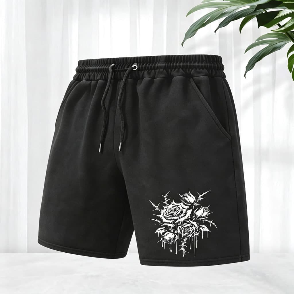 Shorts esportivos masculinos para academia, bermuda masculina para corrida, shorts de secagem rápida, calças