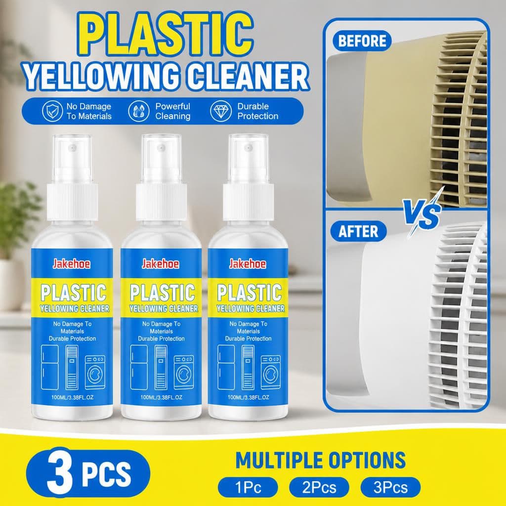 Restaurador De Amarelecimento Plástico De Uma Peça , Spray Iluminador De 100ml Para Acabamentos E Manchas Desbotados , S