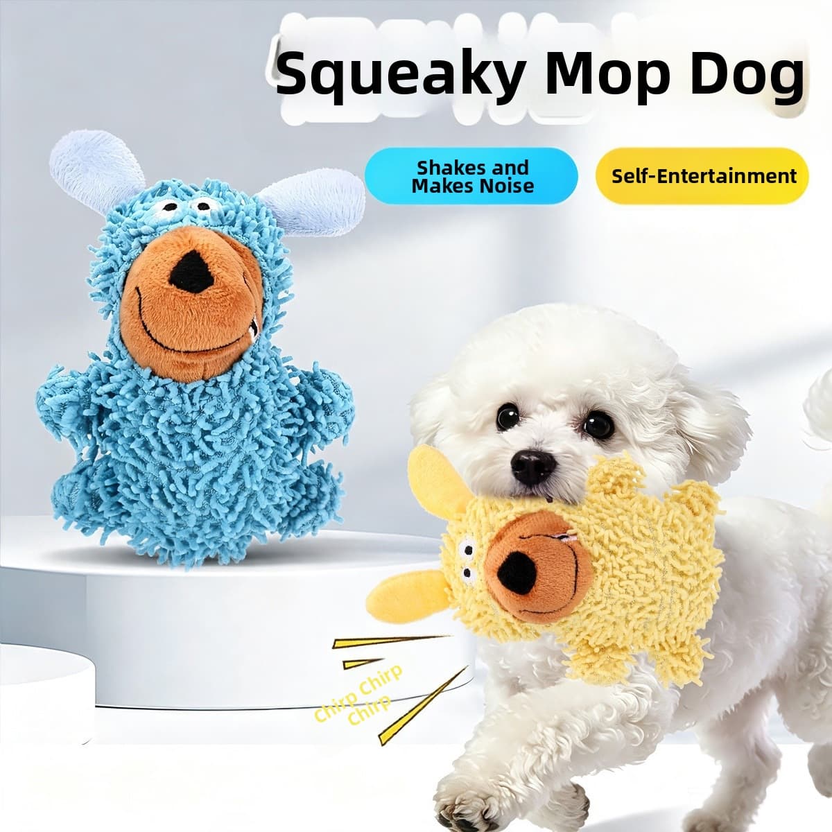 Brinquedo para cachorro - brinquedo resistente e divertido para filhotes e cães jovens. Um brinquedo que faz barulho