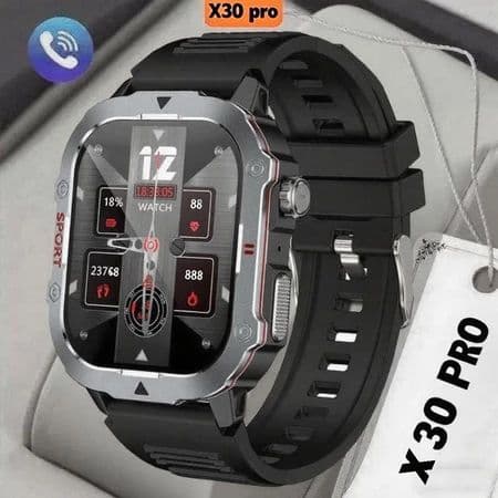 TechLife Smart Watch F9 – Smartwatch com NFC, Chamada Bluetooth, Monitor Cardíaco e de Atividades Físicas