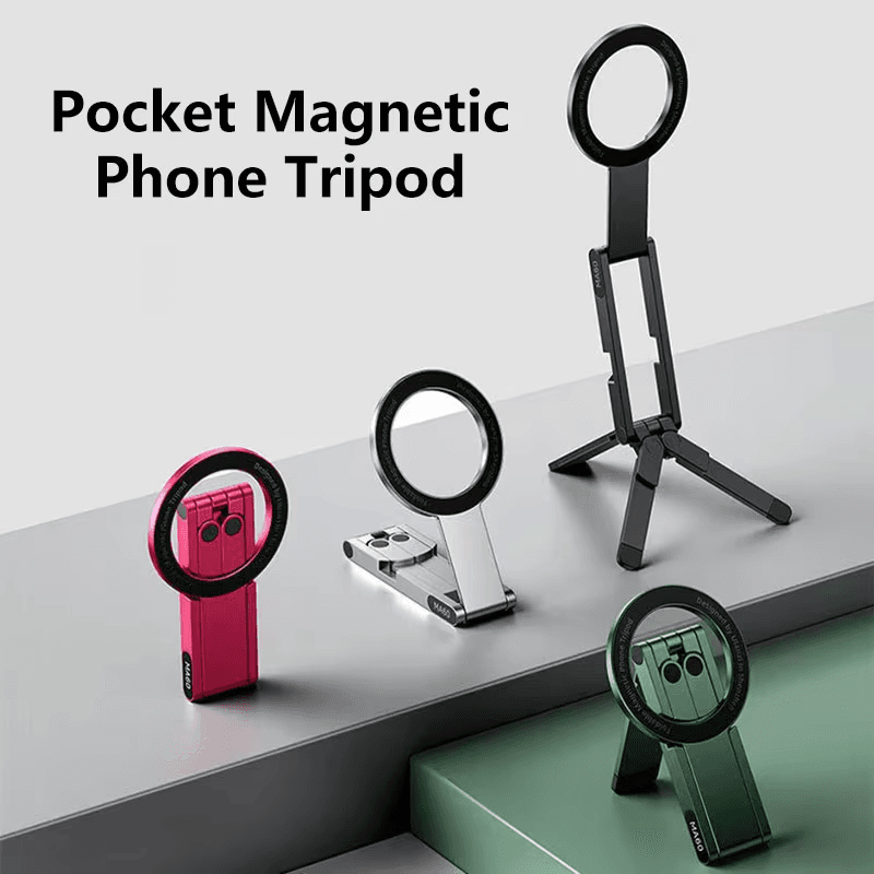 Suporte Magnético para Celular Suporte para Grip Suporte para Celular Suporte para Tripé de Selfie Suporte para Desktop