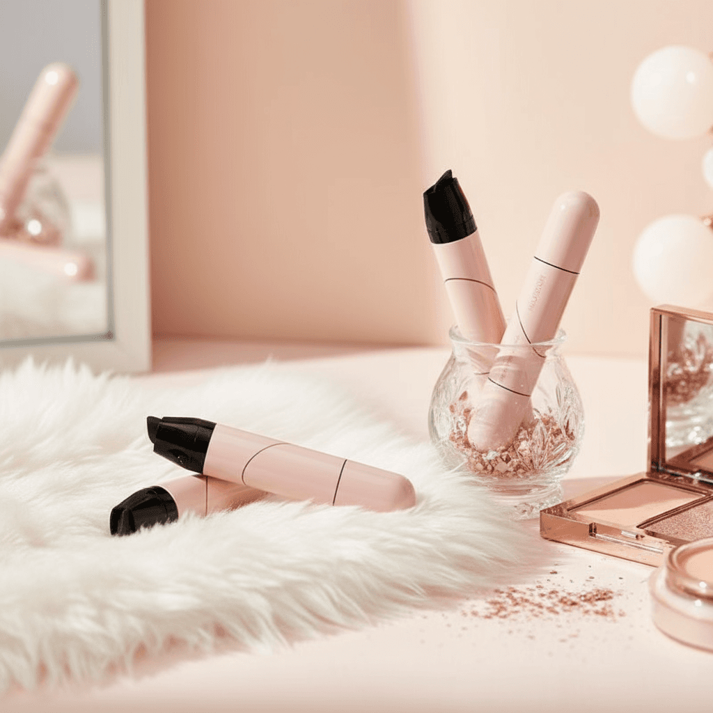 Hoscorn Cat Eye Liner Stamp - À prova d'água, à prova de borrões, aplicação rápida para asas perfeitas