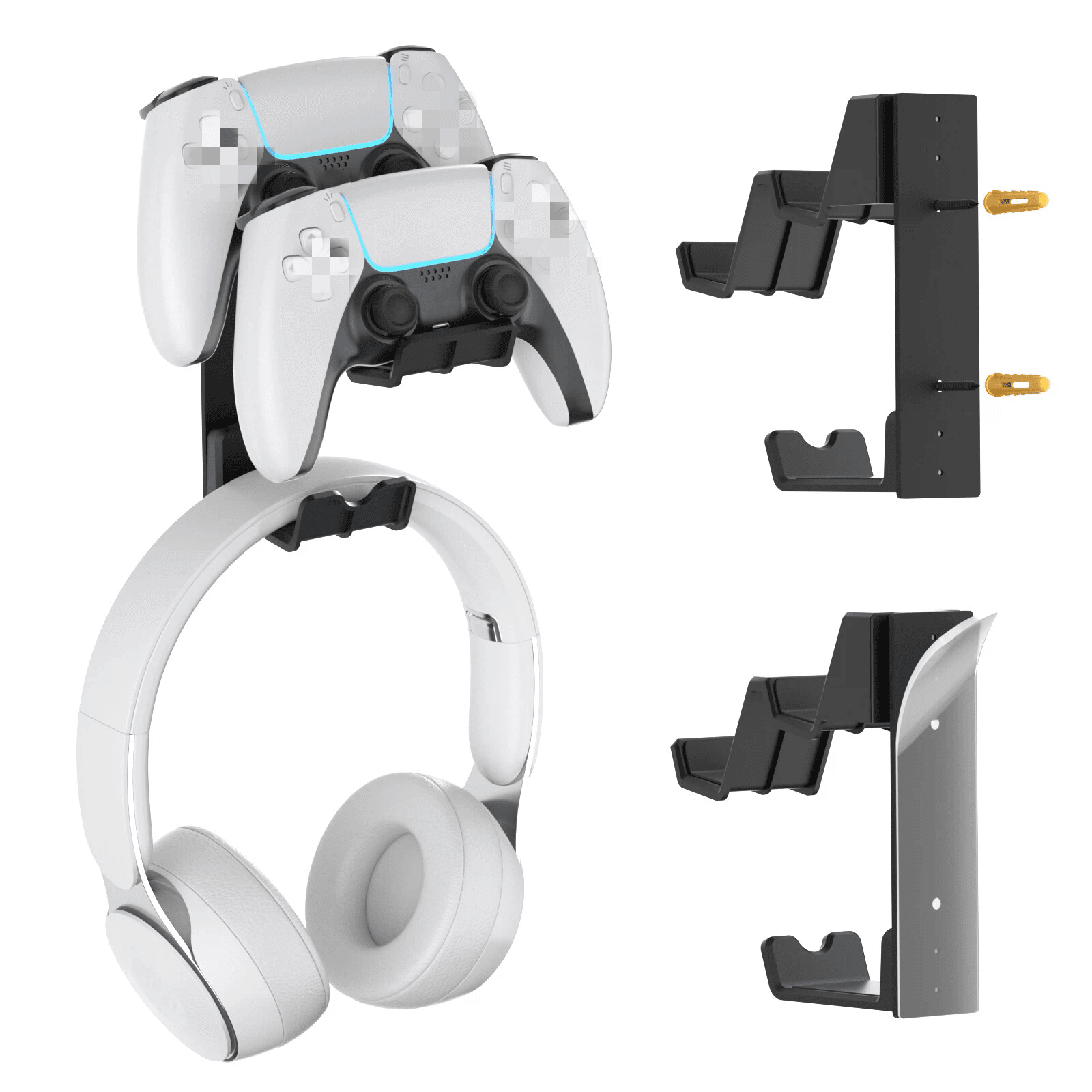 Suporte de Parede para Controle de Jogo / Suporte de Fone de Ou Ouvido - Suporte de Fone de Ouvido de Parede com Adesivo