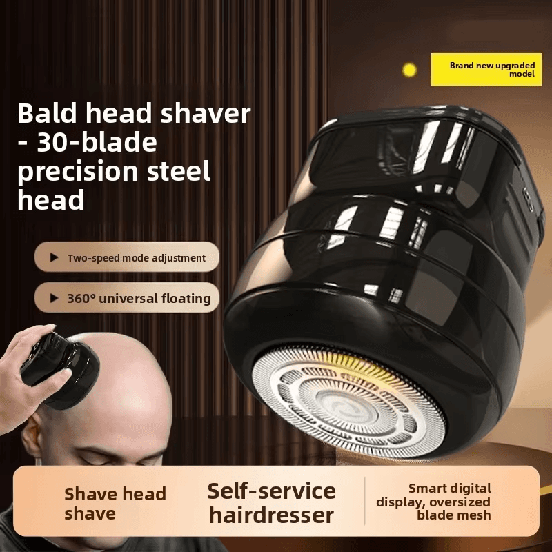 Ferramenta de corte de cabelo para homens, máquina de barbear portátil de alta potência para auto-barbear, cortador