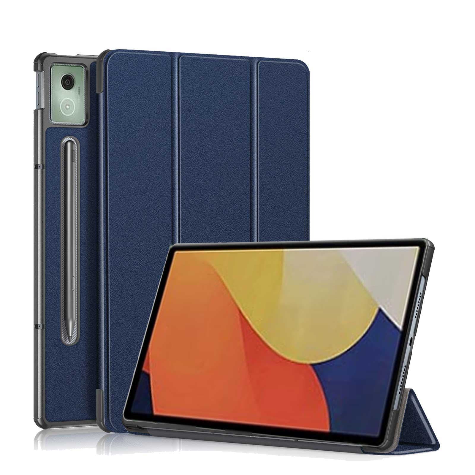 Capa para Tablet Motorola moto Pad 60 Pro / moto Pad 60 Neo - Proteção com Função de Suporte e Material em Couro PU