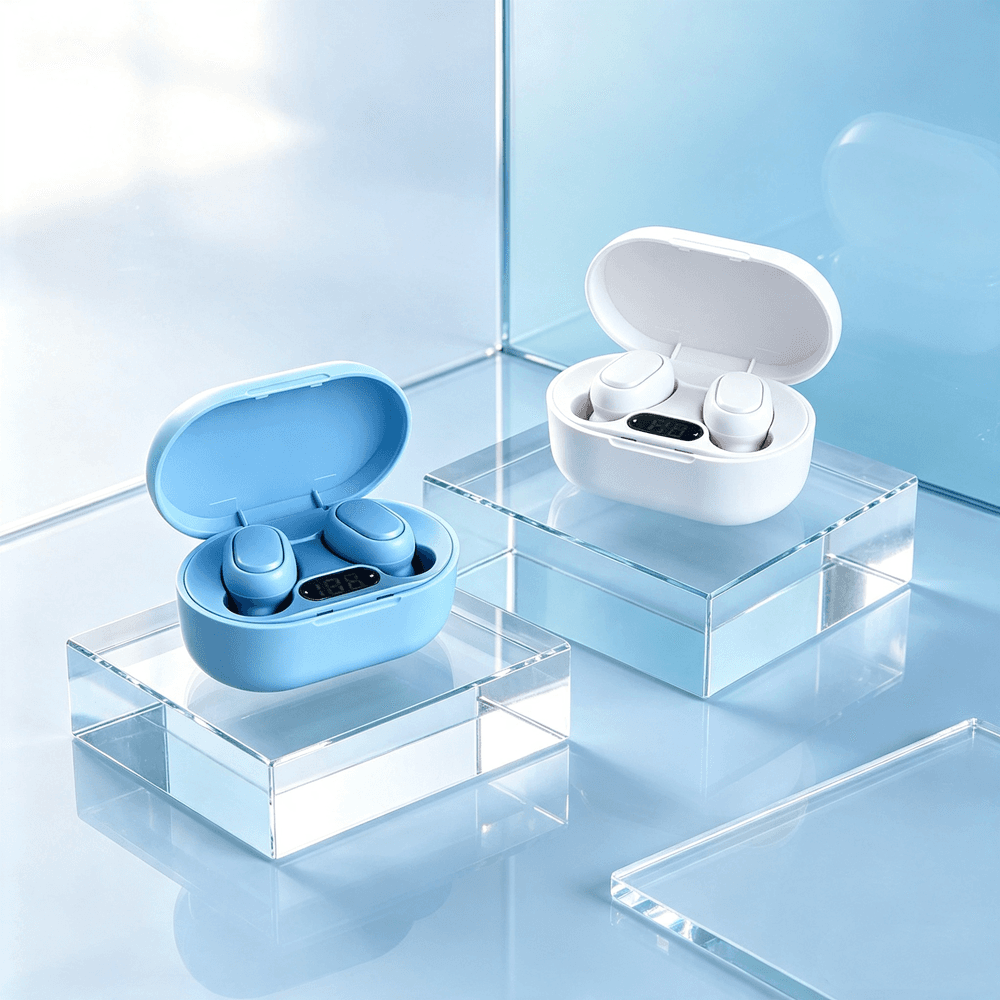 Fones de Ouvido Bluetooth TWS E7s – Fones Bluetooth Premium com Acabamento Excepcional
