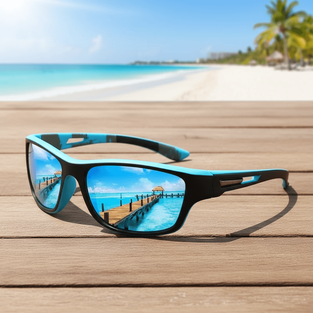 Óculos de Sol Esportivos Grandes com Lentes UV400, Design de Templo Oco, Óculos para Ciclismo, Unissex