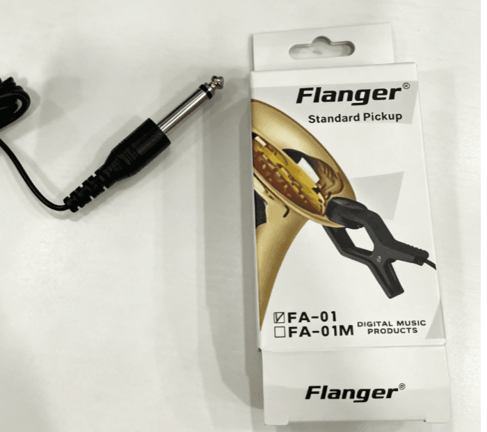 Captador Profissional de Microfone Clip On para Violão, Violino, Banjo, Bandolim, Ukulele e Sax