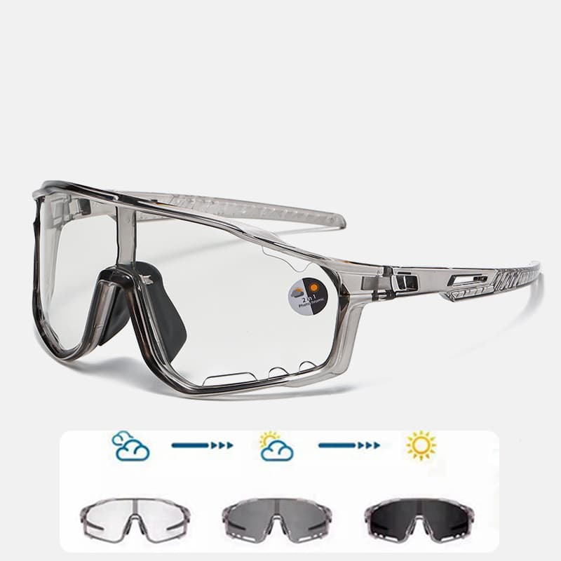 Óculos De Sol Fotocromáticos Para Ciclismo , Dia E Noite , Uso Duplo , Esportes Ao Ar Livre , Estrada , À Prova De Vento