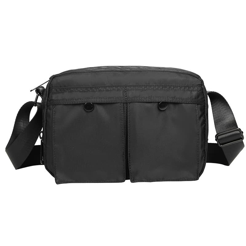 Bolsa de Ombro Masculina de Estilo Japonês, Casual Minimalista Clássica, Bolsa Transversal, Bolsa Tiracolo