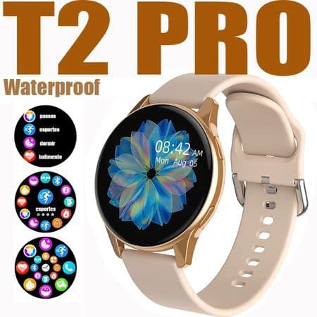 T2 Pro Smart Watch Monitor De Frequência Cardíaca Bluetooth À Prova D'água Para Esportes-Edição Primavera 2026