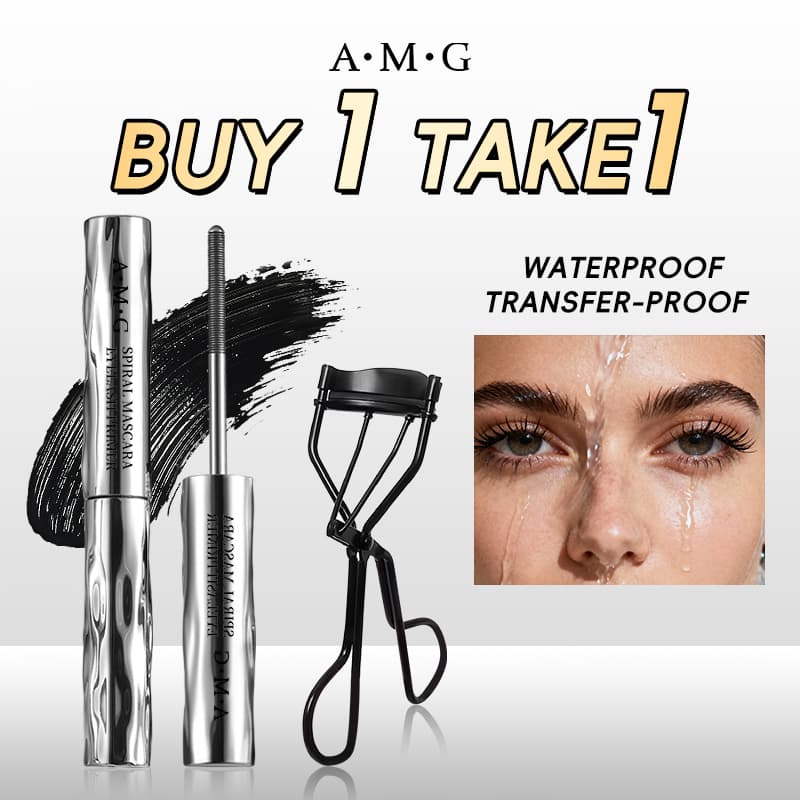 BUY1TAKE1 Máscara Super Espiral Sem Modelador De Cílios À Prova D'água Resistente Ao Suor Maquiagem Para Volumizantes