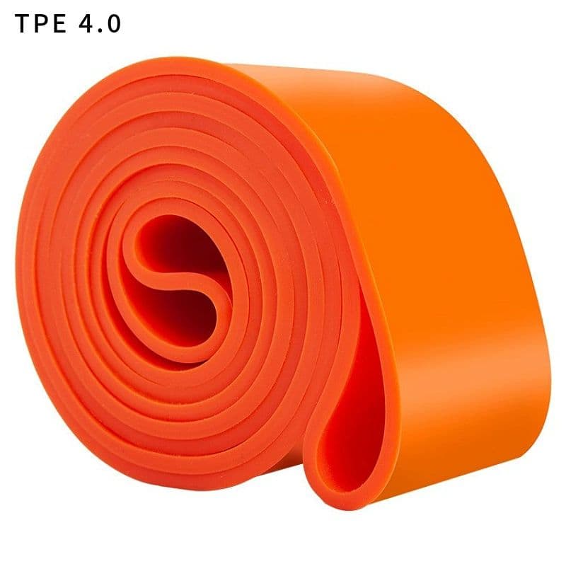 Faixas De Resistência Resistentes Laranja 29-104kg , Elásticas De Treino Para Treinamento De Força Muscular