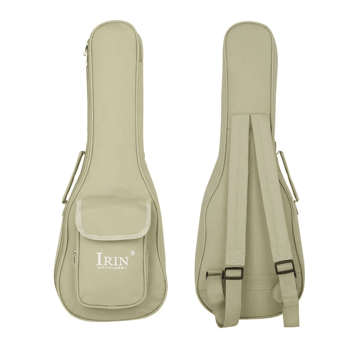 IRIN Bolsa Para Ukulele De 21/24 Polegadas , Capa Oxford À Prova D'água , Acolchoamento De 13 Mm De Espessura Guitarra H