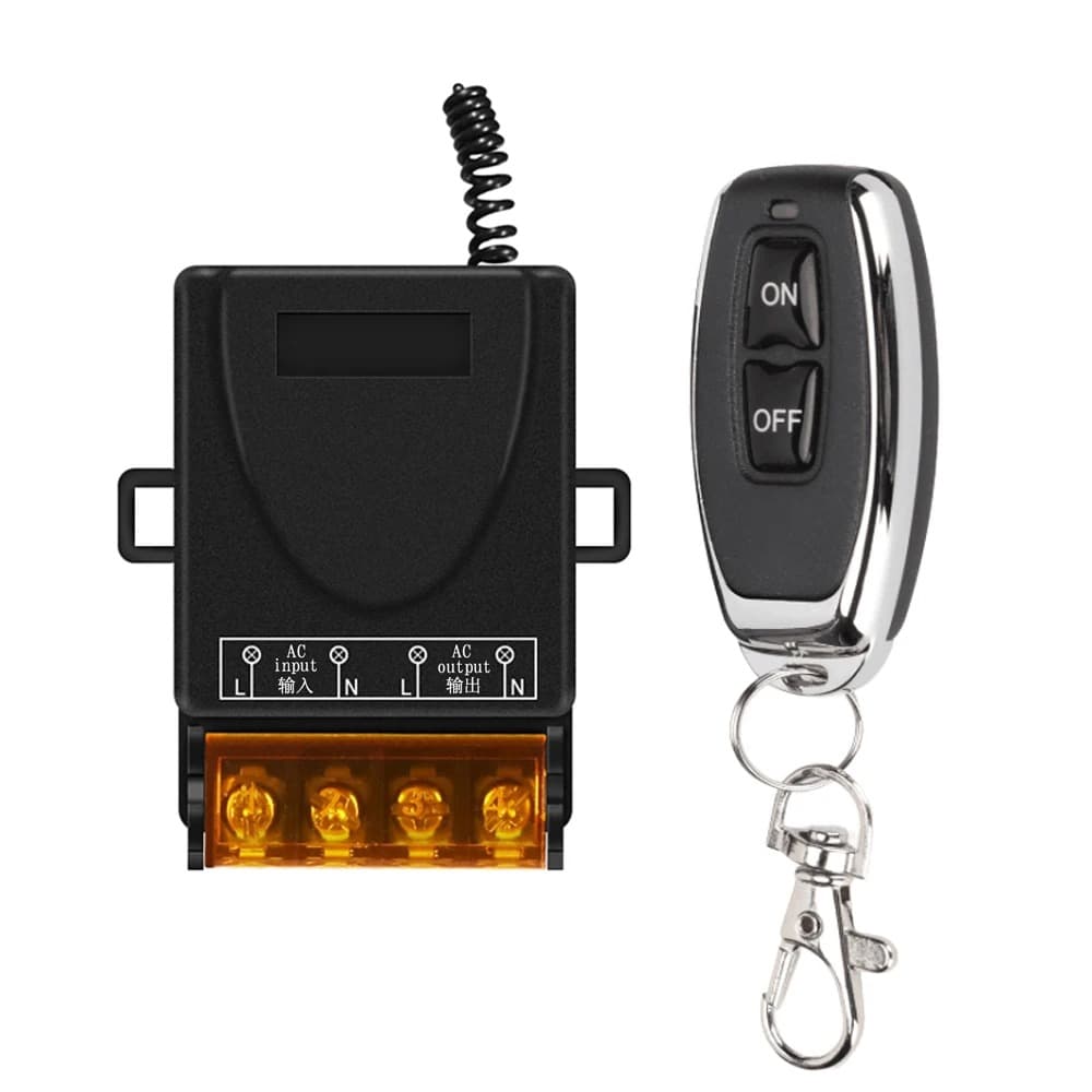 Mini Bomba De Água Axus Alta Potência AC220V 433MHz Interruptor Transmissor Controle Sem Fio RF Uso Remoto Em Viagem