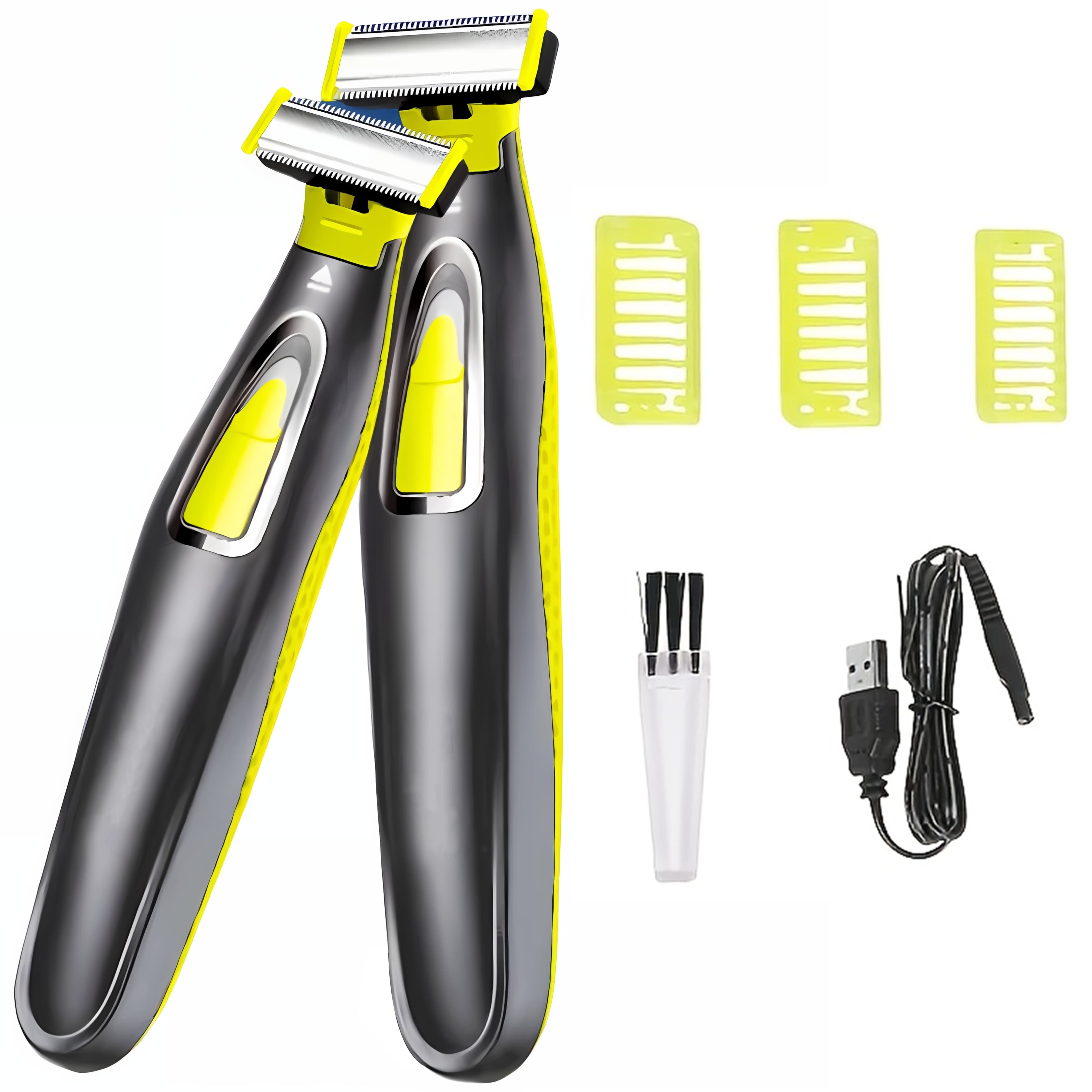 GW-9866 Barbeador E Aparador Elétrico-Ferramenta Multifuncional Unissex Recarregável Por USB