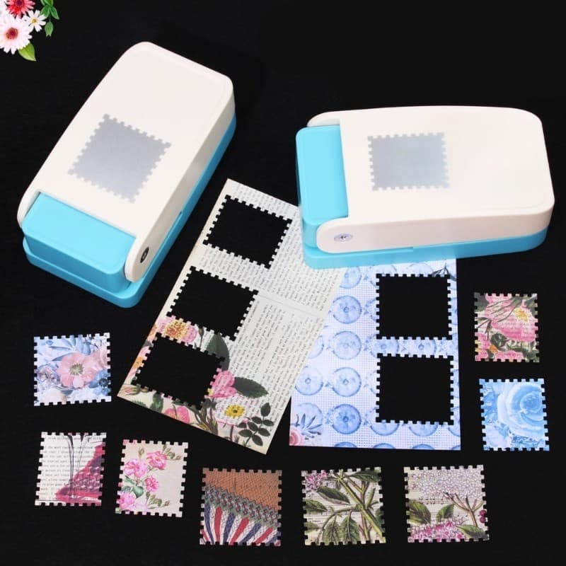 COD Retângulo Quadrado Selo Alavanca De Perfuração Cortador Scrapbooking DIY Ferramenta De Artesanato De Papel 70-265gsm