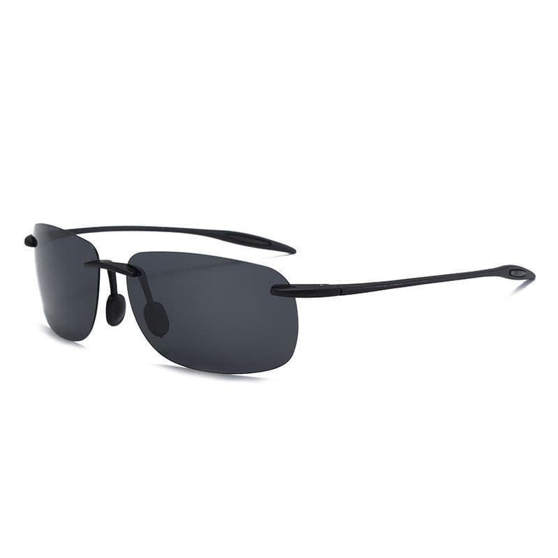 Óculos de sol masculinos Maui Jim sem moldura, estilo casual esportivo