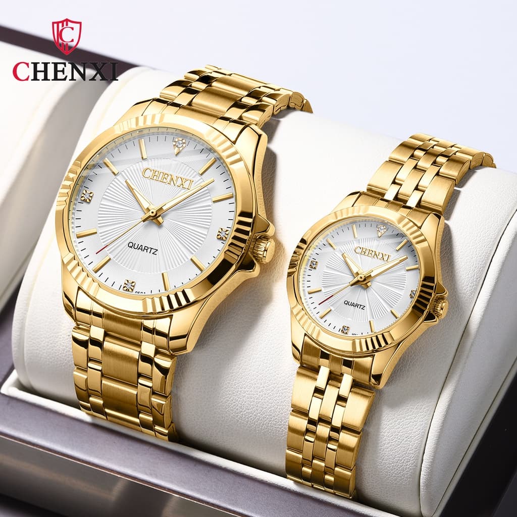 Relogio Masculinos Casal 2pcs Relógio Homens Relógios automático Aço Luxo Marca Relógio Feminino Marca