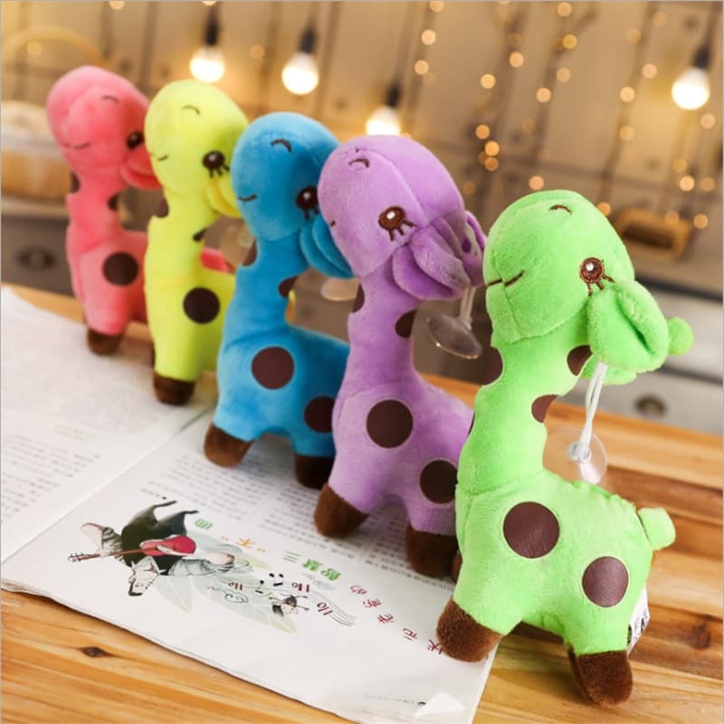 Brinquedos Infantis/Peluche Girafa Para Bebês Presente De Aniversário