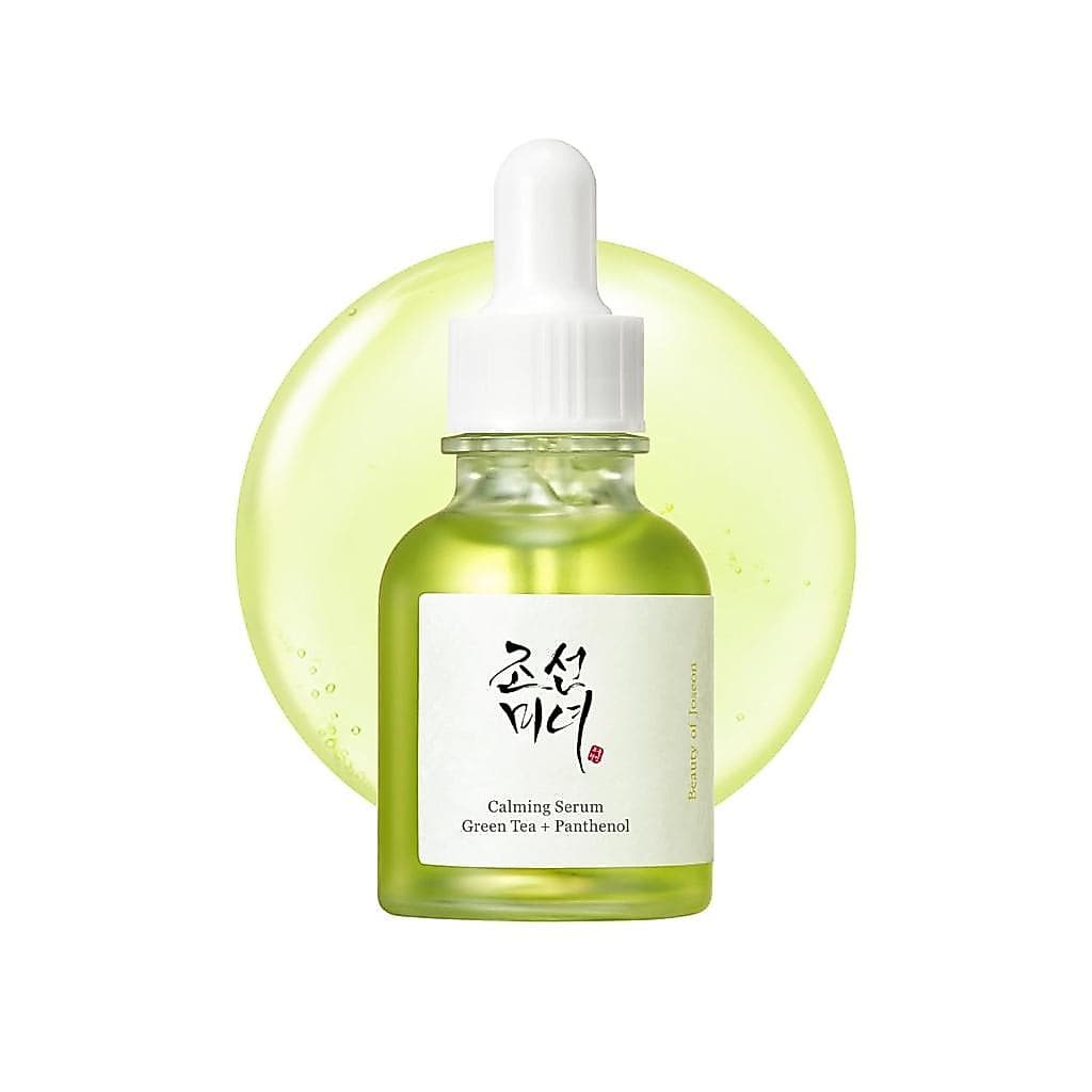 Sérum Calmante Beauty of Joseon com Chá Verde e Pantenol, Hidratante e Suavizante para Pele Sensível, com Tendência à Ac