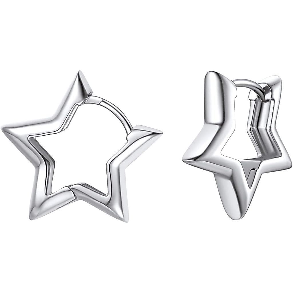 Brincos Pequenos Hipoalergênicos FindChic em Forma de Estrela/Coração/Ponteira/Quadrado para Mulheres, Banhados a Ouro 1