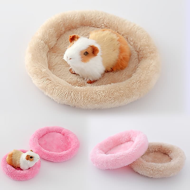 Tapete de ninho de hamster ártico velo quente algodão ninho esteira hamster ouriço meu vizinho Totoro coelho esteira
