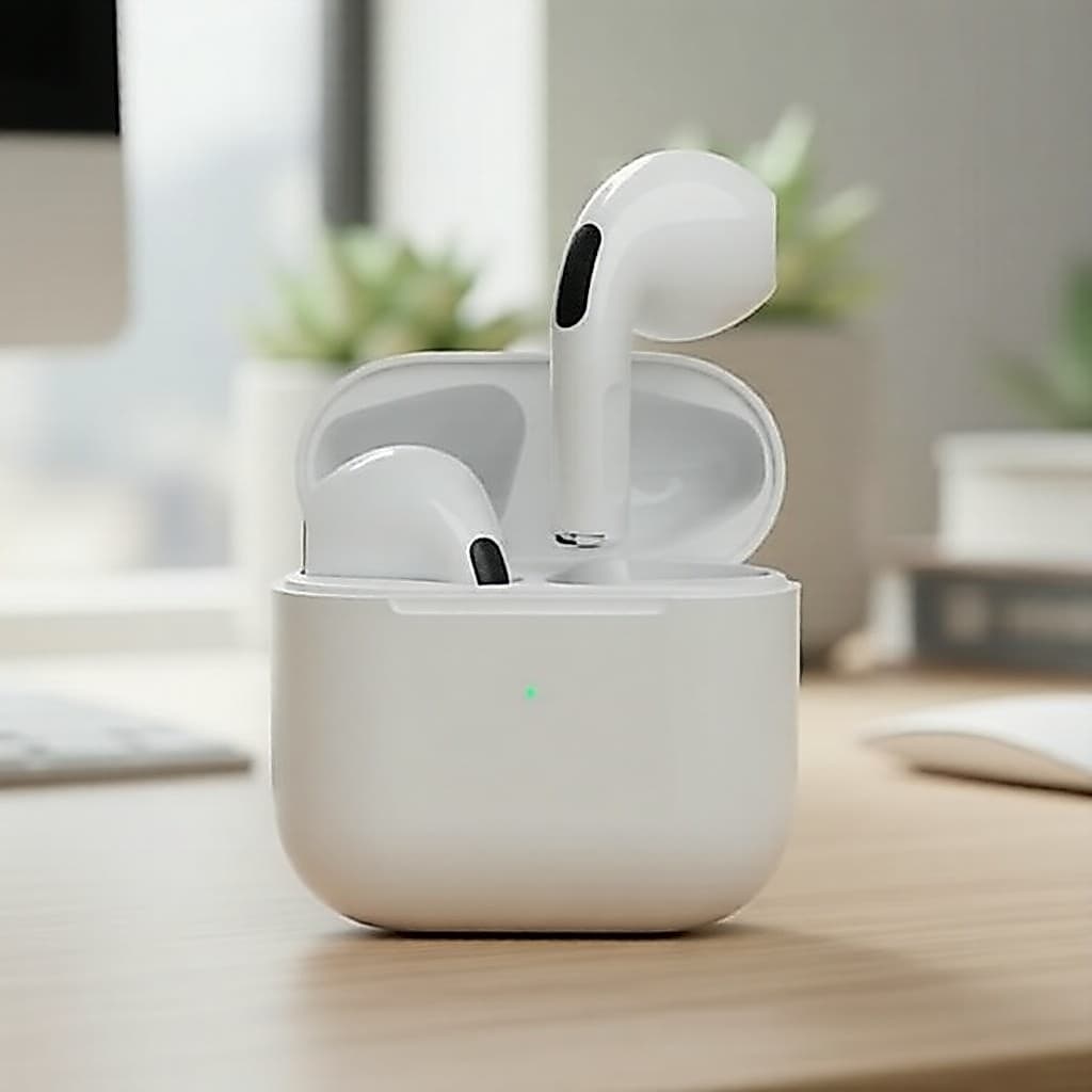 Fones de Ouvido Bluetooth TWS Intra-Auriculares, Fones de Jogos, Hi-Fi Estéreo, Fone com Cancelamento de Ruído