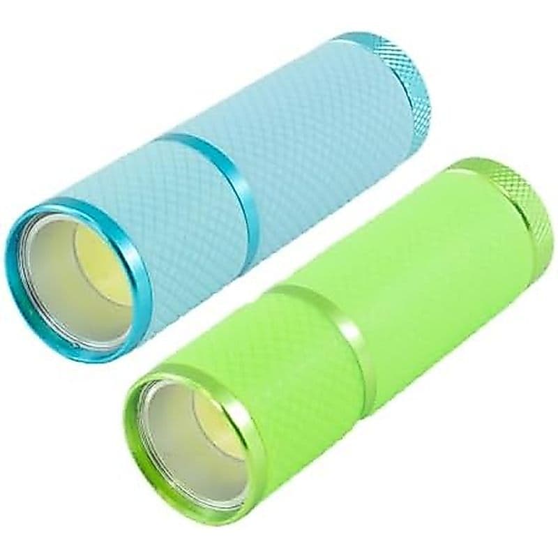 Lanterna LitezAll Glow In The Dark , Lanternas LED De 120 Lúmens Com Corpo De Alumínio Revestido De Borracha , Luzes Com