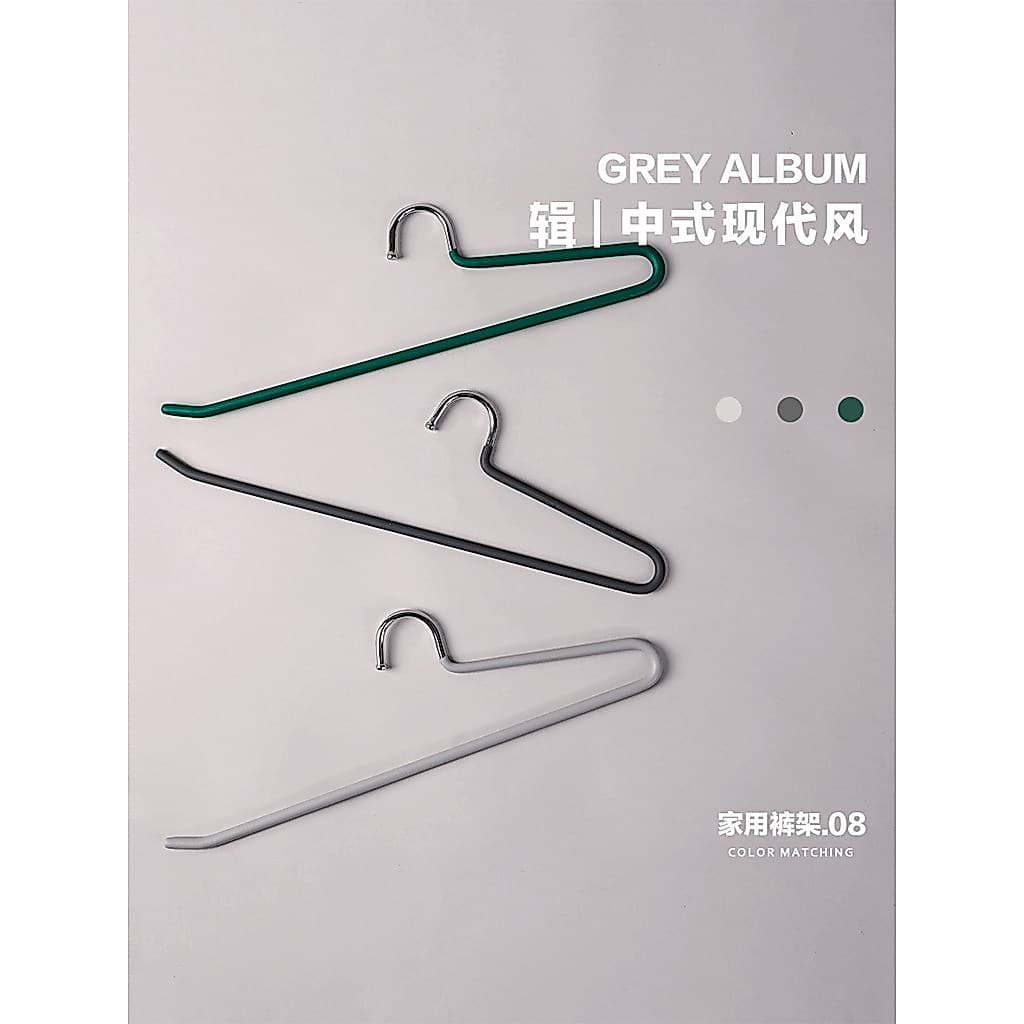 Rack de calças em forma de ganso estilo chinês estilo moderno pendurado calças cabide doméstico antiderrapante calças se