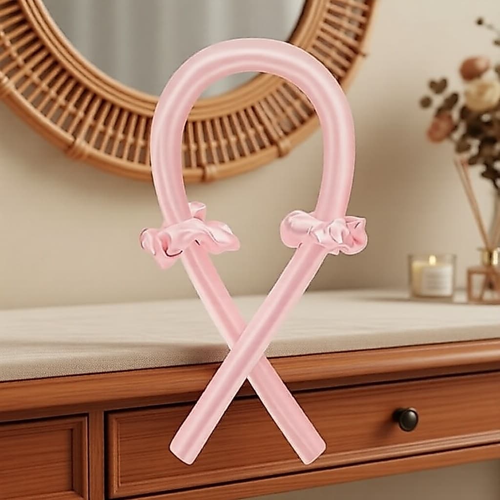 Wanmei Modelador de Cílios com Cachos de Algodão (1 unidade), Modelador de Cabelo para Estilo de Onda Volumosa em Salão