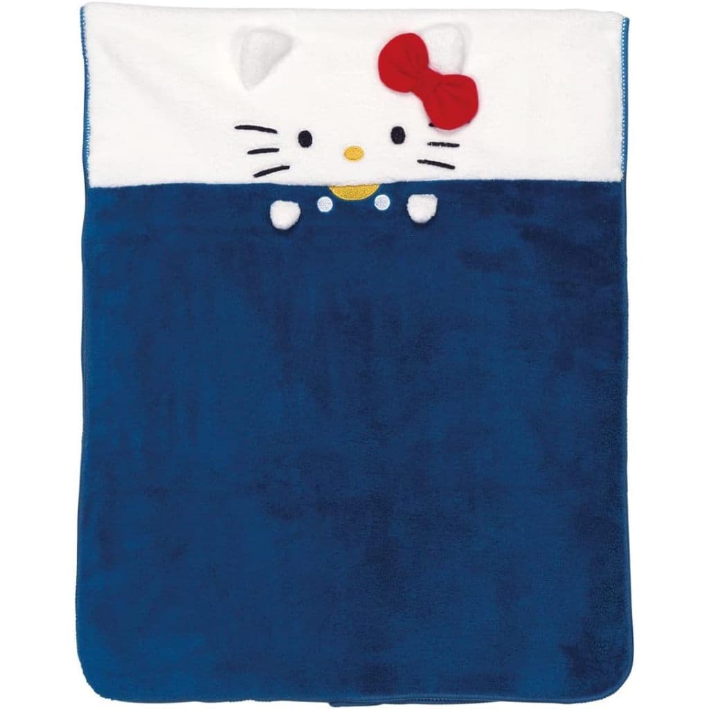Conjunto de Toalhas para Patinadora com 2 Peças: Toalha de Cabelo Sanrio Hello Kitty, Absorvente e de Secagem Rápida