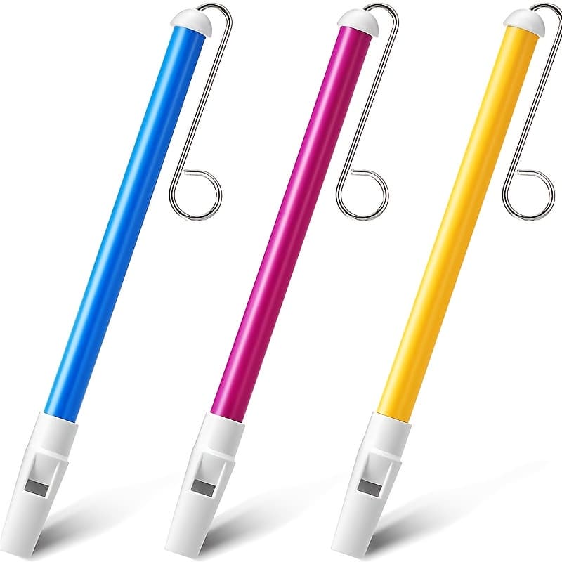 slide whistle apito deslizante Yoyo Flauta Tie Rod Slide Apito Durável Pequeno Instrumento Musical Piccolo