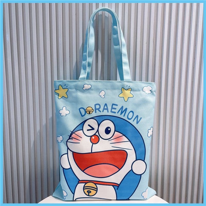 Desenho animado Saco de lona para estudantes Saco de lona Saco de lona para estudantes Saco de lona para o ombro Saco de lona para o ombro Saco de lona para o corpo Saco