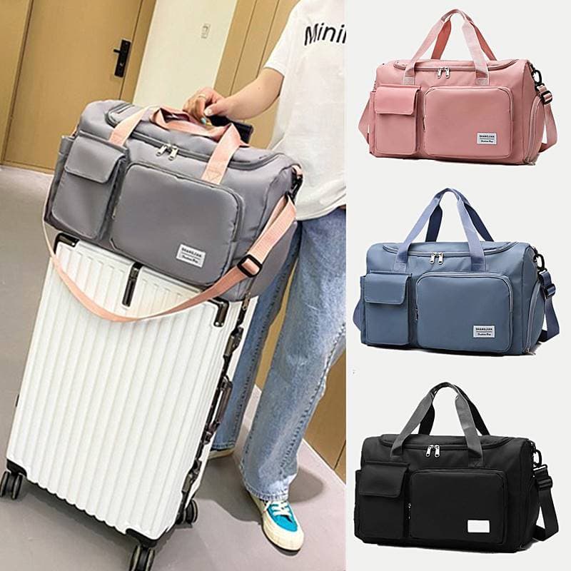 Bolsa de viagem Bolsa de viagem Bolsa de viagem Bolsa de viagem Bolsa de viagem Bolsa de viagem de curta distância Senhoras Leve e de grande capacidade Acessório de viagem de negócios portátil masculino