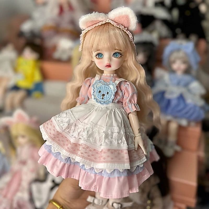 30cm bjd boneca maquiagem mudança boneca 6 pontos boneca 3D olho Real menina brinquedo vestir-se boneca artesanal