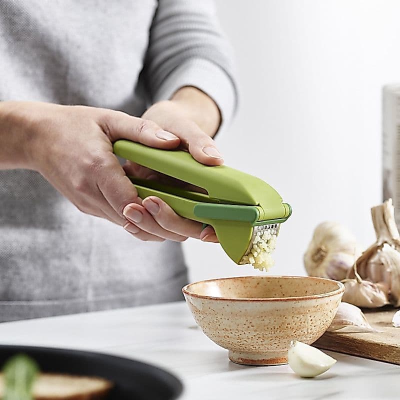 JosephJoseph aço inoxidável imprensa de alho Manual moagem alho doméstico triturador imprensa alho ferramenta útil novo