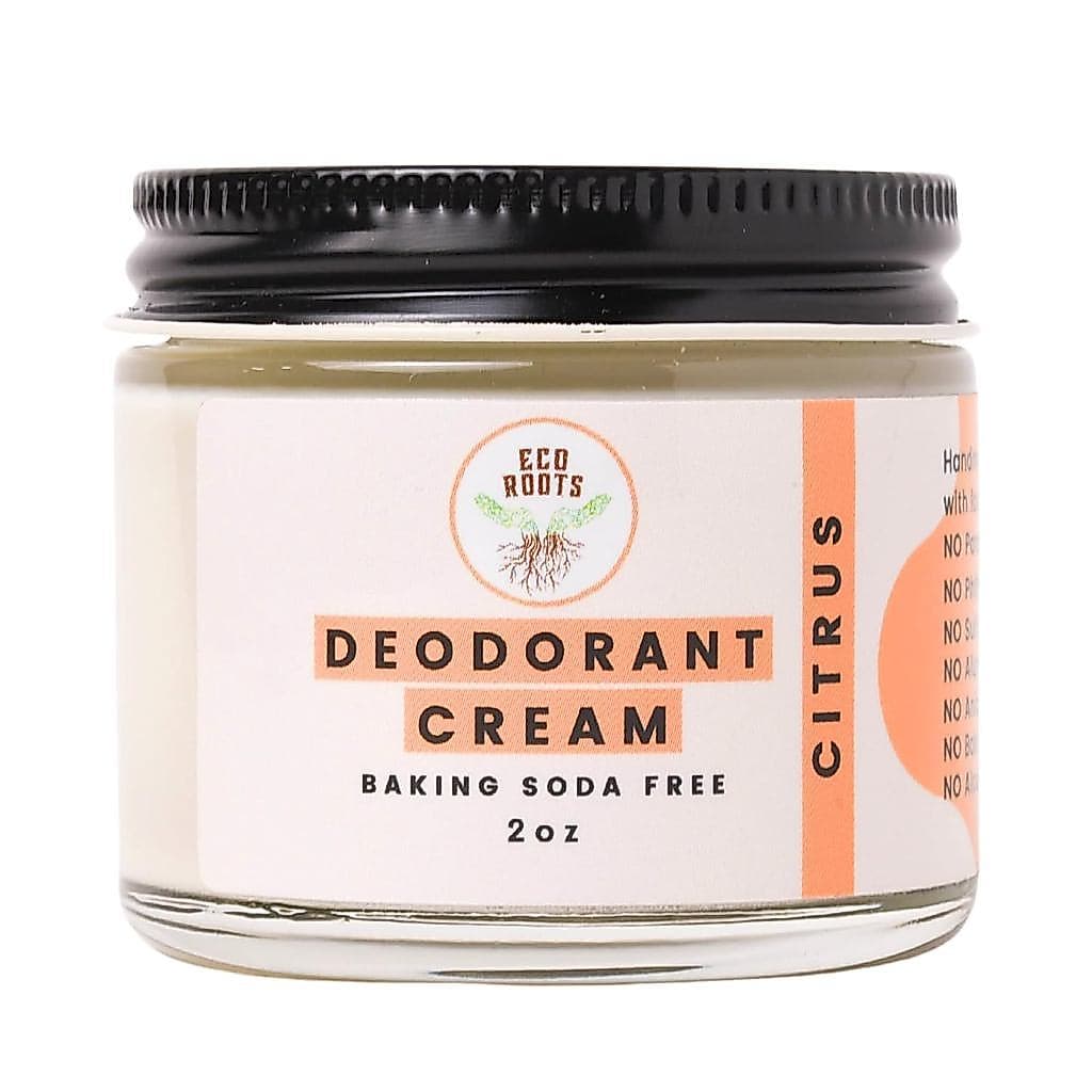ECO ROOTS Desodorante Natural para Mulheres e Homens |   Creme Desodorante Orgânico Sem Alumínio |   Desodorante Saudáve