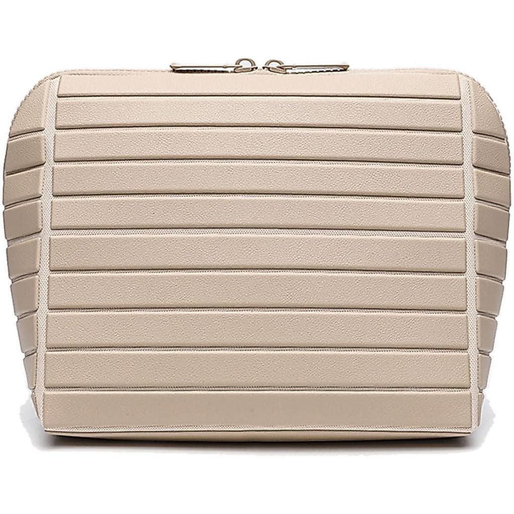 Bolsa de Maquiagem Dobrável para Mulheres, Bolsa Organizadora Impermeável com Compartimentos para Produtos de Higiene, b