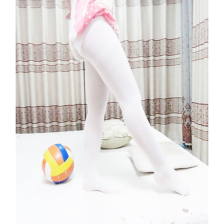 Quatro estações meias de dança mulheres branco puro adulto meia-calça especial veludo virilha meias Yoga Leggings