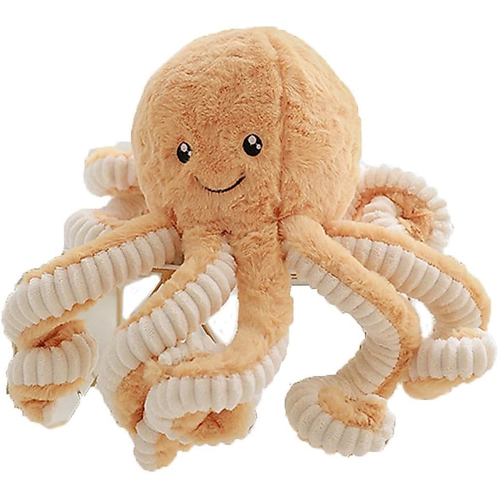 Brinquedo de Pelúcia Fofo em Forma de Polvo, Almofada para Dormir FVEN