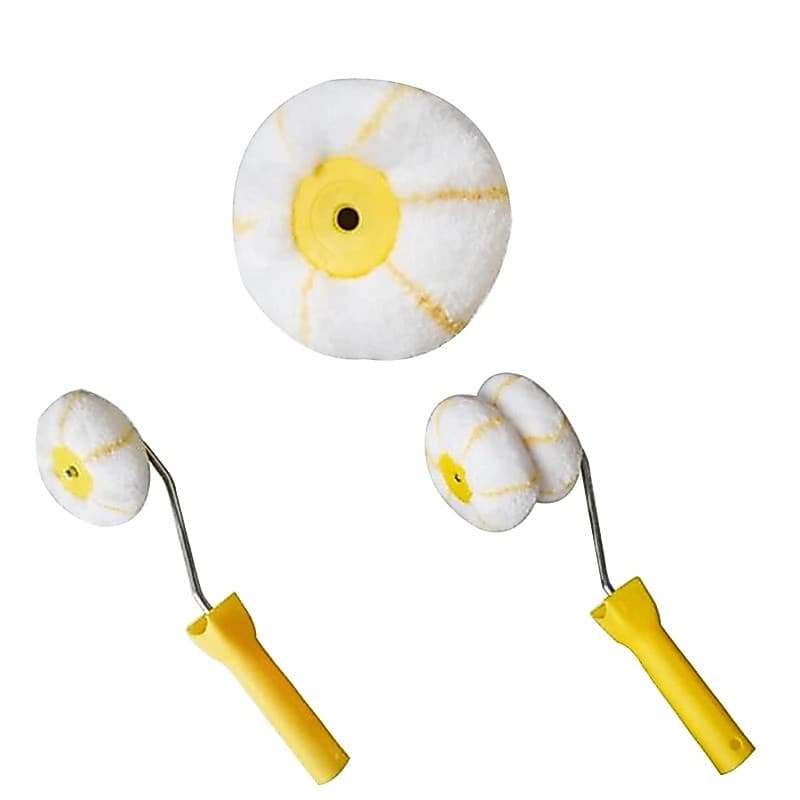 yu Portátil Pintura Edger Decoração Rolo De Escova Ferramenta De Parede Doméstica