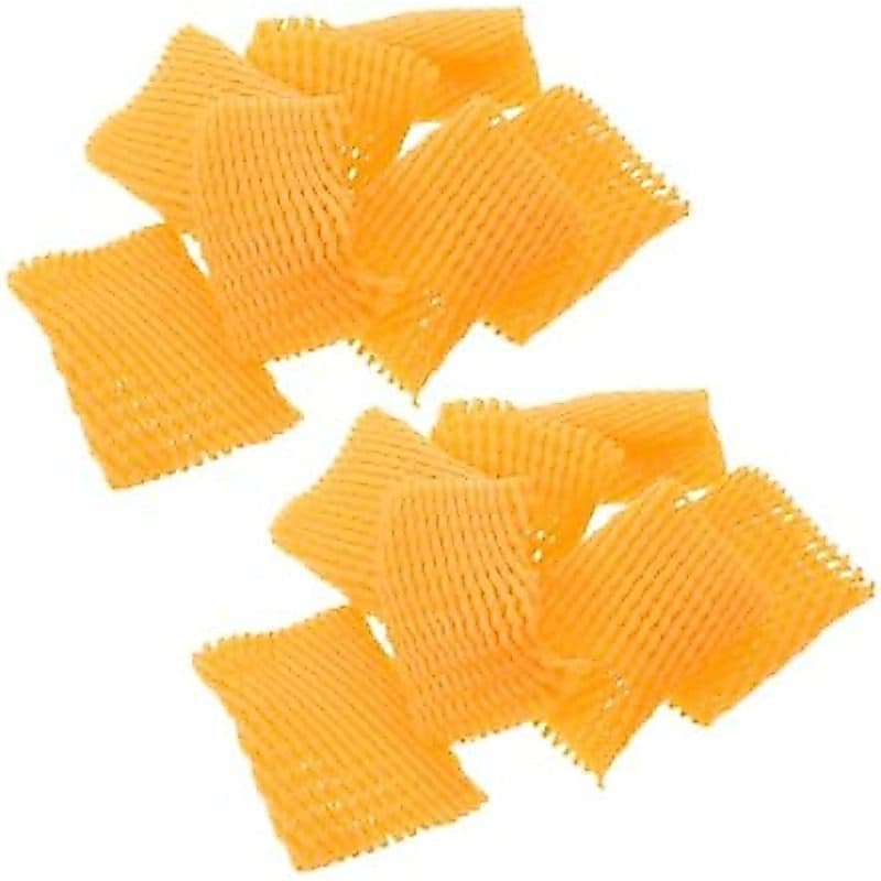 400 Unidades De Sacos De Rede De Proteção De Frutas De Espuma À Prova De Choque Para Manga Pêra Cítrica , De Malha Espes