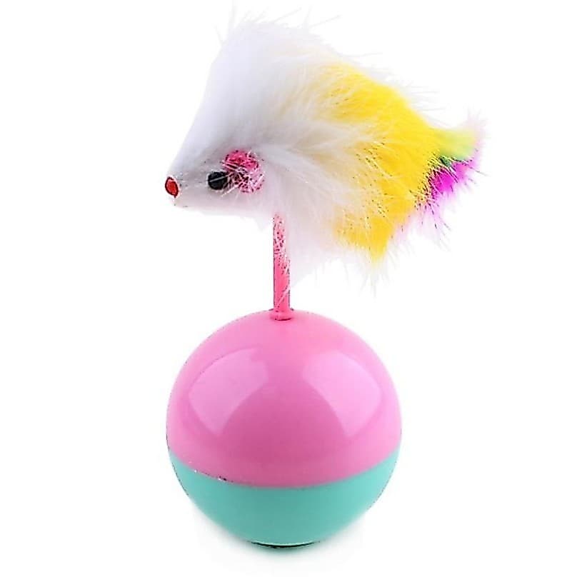 Brinquedos para gatos Tumbler Mouse Como brincar não pode tirar brinquedos favoritos para gatos e ratos, suprimentos par