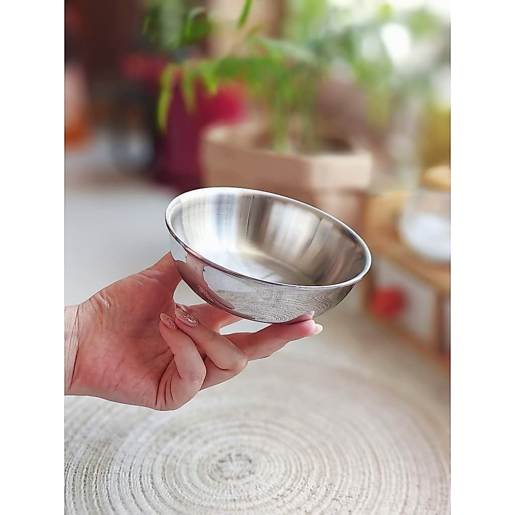Isolamento grosso sem calor 316 aço inoxidável suplemento alimentar para bebê tigela de arroz quente prato redondo picle